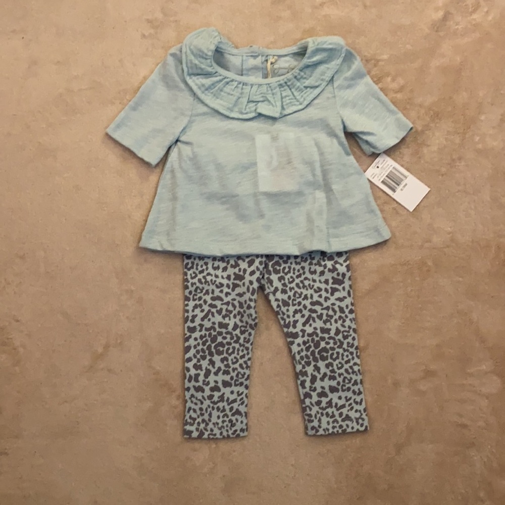 Jessica Simpson Baby Girls Outfit Size 6-9 Months